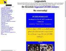 Tablet Screenshot of legpuzzelwereld.nl